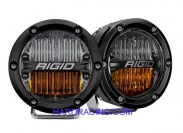 Rigid Industries 360-SERIES 4" SAE J583 Fog lights Yellow/White Pair, 36122