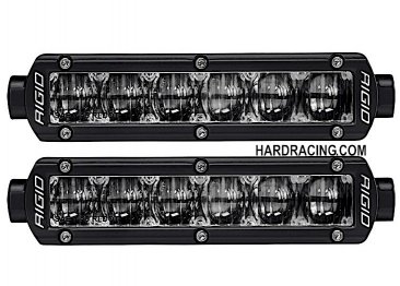 Rigid Industries LED Light Bar - SR SERIES   - SAE 6" FOG LIGHT SET  906703