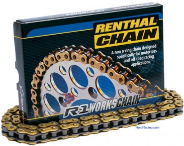 Renthal 420  NON-Oring Chain - 120 link - Works  Chain - C241 - IN STOCK