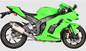 SPARK EXHAUST -  "STREETFIGHTER TITANIUM"   SEMI-FULL TITANIUM SYSTEM with Titanium Cat Delete link pipe-   Kawasaki ZX-10R 2021-23     SP-GKA8844T