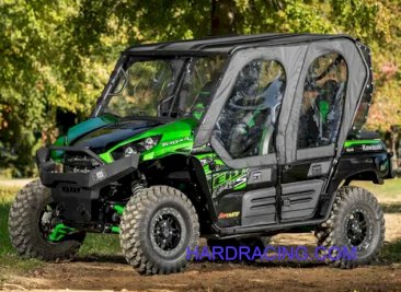 UTV -  KAWASAKI TERYX 4 PRIMAL SOFT CAB ENCLOSURE UPPER DOORS   SE-K-TRX4-001