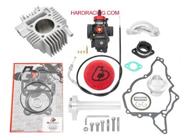 TB Parts  TB 143cc Bore kit, 26mm Carb Kit & 1/4 Turn Throttle    - Kawasaki KLX110/ KLX110L/ SUZUKI DRZ110   TBW9277