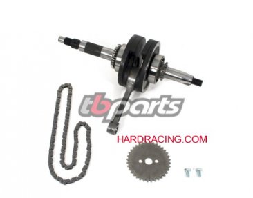 TB Parts  TB 55mm Stroker Crankshaft Kit – 03-09 Models - Kawasaki KLX110/ KLX110L/ SUZUKI DRZ110  TBW9182