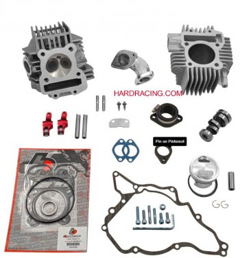 TB Parts   TB 143cc Big Bore Kit, Race Head V2, and Intake Kit   - Kawasaki KLX110/ KLX110L/ SUZUKI DRZ110 '02-09MODELS  TBW9198