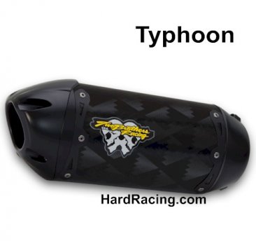 TWO BROTHERS - Storm Series Carbon Fiber Slip On Exhaust - 2017-19  GSX-R1000   005-49204-xx