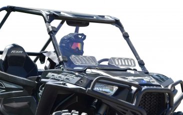 UTV Windshields -Polaris XP 1000 Scratch Resistant Vented Full Windshield   WS-P-RZR1K-V-70