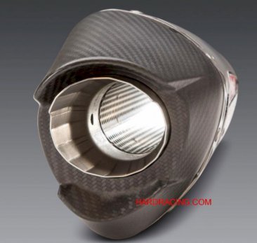 12202BP521 Yoshimura  Slip On Stainless with Carbon Fiber Cap Works Finish- '17-'24 Honda CBR 1000RR /SP/SP2