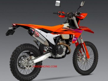 Yoshimura   RS-12 Enduro Series Slip On - Stainless/ Aluminum/ Carbon End Cap  -2024 KTM/Husqvarna EXC-F 500, 350