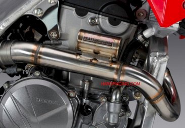 228460S520    Yoshimura RS-12 Signature Series Fully System Stainless with Carbon End Cap Can - HONDA CRF250R/RX 2025