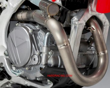 225861S﻿720  Yoshimura  RS-12 Signature Series Full System Titanium header/ Titanium Can / Carbon Fiber End Cap - HONDA CRF450R/RX  2025