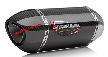 141824M220 Yoshimura Alpha Stainless 3/4 Race System w/ Carbon Can - '16-'20 Kawasaki ZX10R/RR