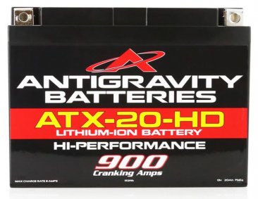 AntiGravity Heavy Duty 15Ah Motorsport Lithium Battery AG-ATX20-HD