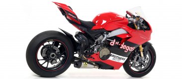 Arrow Exhaust - Ducati 2018-19  Panigale V4   -Arrow Slip On Race Exhaust  (71145PK)