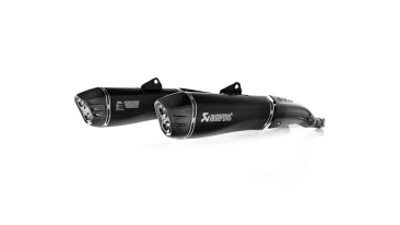 S-B16SO3-HRAATBL   Akrapovic  Titanium Slip-on - 2019  BMW  K 1600 B / Grand America