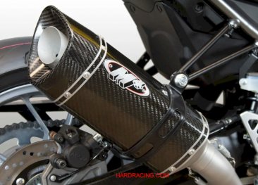 SU8024  M4 Exhaust - Suzuki- '23-25 GSX-8/R  RACE  Full System with Scalene Carbon canister