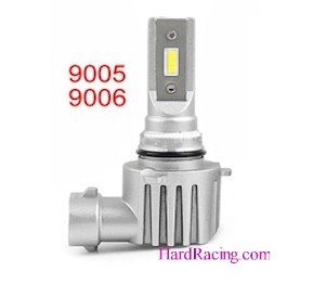 GEN2  SINGLE  LED HEADLIGHT BULB - Direct Fit Sport Bike & Motorcycle H4, H7, H11, 9005, 9006 (Sold 1 Per Package)