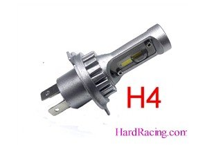 GEN2  SINGLE  LED HEADLIGHT BULB - Direct Fit Sport Bike & Motorcycle H4, H7, H11, 9005, 9006 (Sold 1 Per Package)