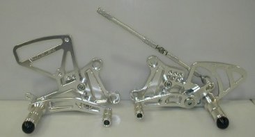 RS602k  Vortex Rear Sets - Yamaha '03-'05 R6 /  R6s - BLACK