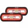 Rigid Industries LED Light Bar - SR-L Series Spreader - Red  Halo Flush Mount or Surface Mount