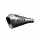 76-0449M   Hindle Stainless Slip On w/ Evolution Megaphone  Satin SS    R6  2006-2024