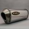 75-0757S   Hindle Full Stainless Exhaust w/ Evolution Satin SS Can  S1000 RR  '20-24