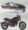 S-D11SO13-HBFGT  Akrapovic Titanium Slip-on - '21-24  Scrambler 1100