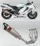 S-S13R1-APLT  Akrapovic Race  Titanium System w/Carbon End Cap   HEX - '21-24 BUSA