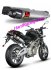 S-A7SO3-HDT  Akrapovic Dual Titanium   Slip-ons - '10-16 Aprilia Shiver 750/GT