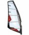 Gaastra Windsurf Sails-Gaastra Pilot Freeride Windsurfing Sail 7.5 Red/Gray  gapi75rg7zz