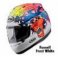 Arai Helmets - Corsair V Replicas/Graphics -Russell Frost White  ARAI-RUSSFRSTWHT