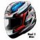 Arai Helmets - Corsair V Replicas/Graphics - Dani 3 Blue  ARAI-DANI3BLUE