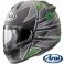 Arai Helmets - Vector-2 Replicas/Graphics -  Hawk Green Frost  ARAI-HWKGRFST