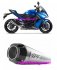 005-4330499  TWO BROTHERS - Slip-on  GSX-S 1000  2016-17