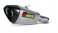 S-K10SO17-ASZ   Akrapovic Titanium Hex Slip-on w/ Carbon End- '17-18  Kawasaki ZX-10RR