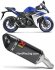 S-Y2SO16-HAPC/1   Akrapovic Carbon HEX Slip-on - '15-'21 Yamaha R3 /'14-21 R25 /MT-03 '16-21