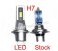 GEN2  SINGLE  LED HEADLIGHT BULB - Direct Fit Sport Bike & Motorcycle H4, H7, H11, 9005, 9006 (Sold 1 Per Package)