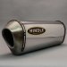 76-0741S     Hindle Stainless Slip On High Mount w/ Evolution Satin SS  Can     Aprilia RSV4 Models