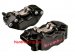 Brembo GP4-RB BLACK ANODIZED 2pc 30/34 BILLET FRONT Brake Calipers 108mm (FREE EXPRESS SHIPPING) 220.B473.40