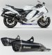 S-S13SO4-HRAATBL  Akrapovic  Dark Titanium Slip On- '21-24 BUSA