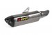 S-K5SO1-HRT  Akrapovic Titanium Slip On - '18-'25 Kawasaki Ninja 400 / 500 / Z500