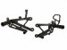 05-4447B  Woodcraft Rear Sets - Yamaha R6/S '03-'05