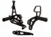 05-0250B  Woodcraft Rear Sets - Suzuki  GSX-R 600 '11-'24 / GSX-R 750 '11-'24/GSX-R 1000 '09-'17