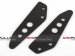 CDT - Ducati- Hypermotard 1100/S '07-'09,  1100 EVO/SP '10-'12, 796 '10-'12  -Carbon Heel  Guards Co-Driver Pair (Holes)   35783, 210868