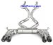 S-BM/T/1  Akrapovic Evolution Exhaust Titanium - 2015-2017 BMW X5 M (F85)