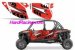 UTV Pro Armor -XP4 1000 FULL DOOR GRAPHIC KIT- HAVASU RED   P154405HR