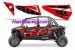 UTV Pro Armor -XP4 1000 LOWER DOOR GRAPHIC KIT- HAVASU RED PEARL   P154210HR