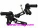 05-0108B  Woodcraft Rear Sets - Kawasaki  Z125 '17-'22 GP Shift Eccentric Rearset Kit W/Pedals