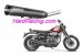 S-Y9SO4-HBBOSSBL/1     Akrapovic Slip On Stainless Black Coated - '17-19 SCR950