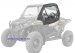 UTV-  SuperATV   POLARIS RZR XP TURBO PRIMAL SOFT CAB ENCLOSURE UPPER DOORS      SE-P-RZRXP-001