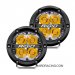 Rigid Industries 360  SERIES 4" LED OE Fog Light Spot Beam with Amber Backlight, Pair    36114